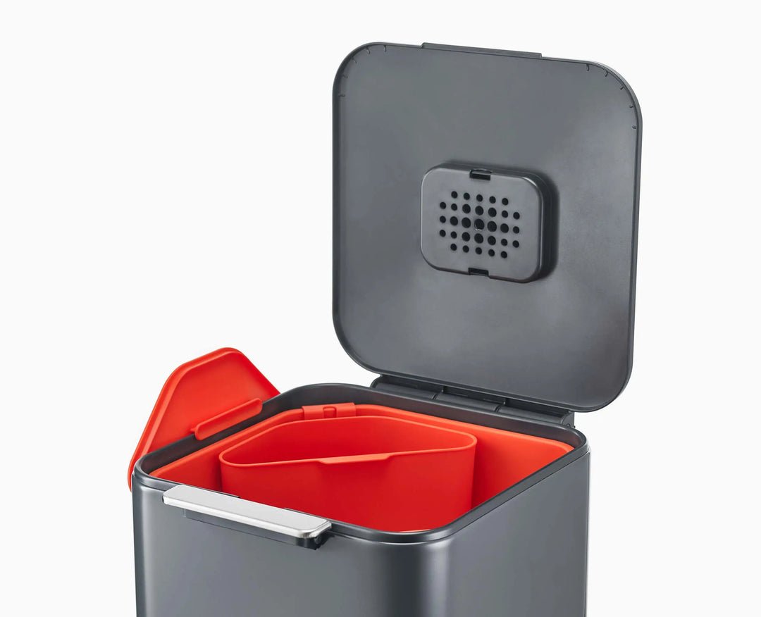 Joseph Joseph Waste Bin Totem 40 L Grey