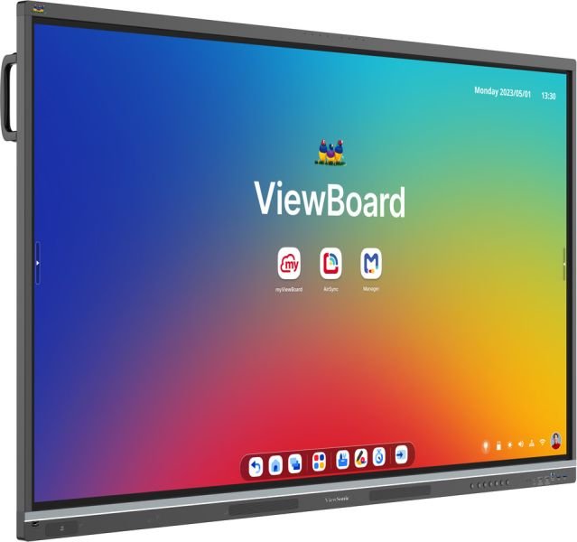 163,8cm 64,5" (3840x2160) Viewsonic Ifp6551-3c 16:9 4k Tft Lcd 6,5ms Hdmi Displayport Usb-C Usb Lan Vesa Speaker Touch