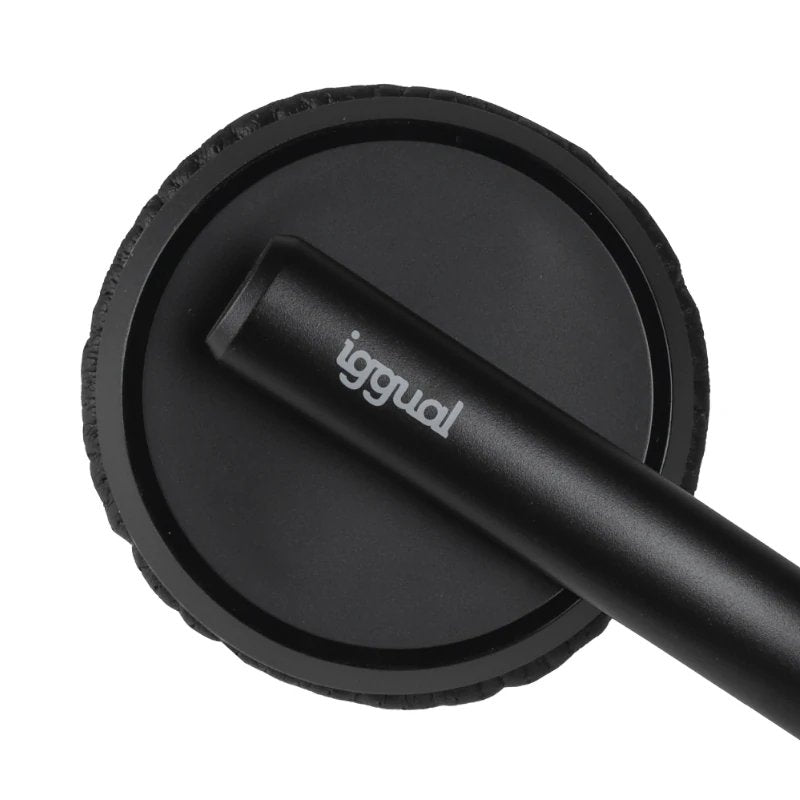 EAN 8435364319420 - iggual ENC 3030 Auriculares Alámbrico Diadema Oficina/Centro de llamadas Negro imagen 3