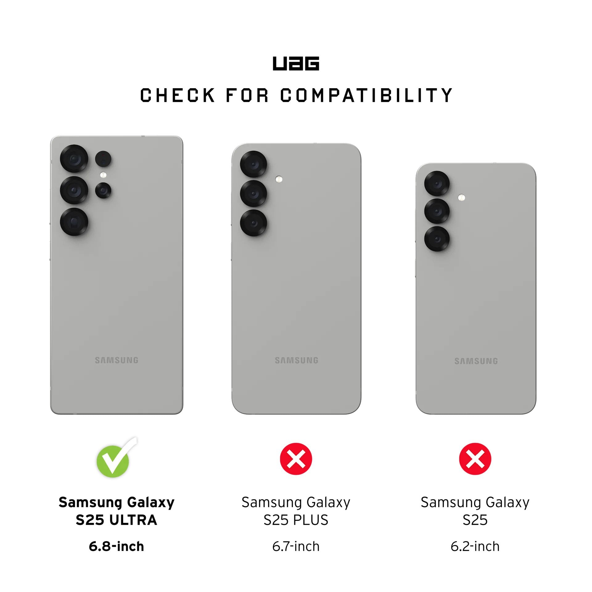 Funda Uag S25 Ultra Essential Armor W/Magnet Cloud Blue