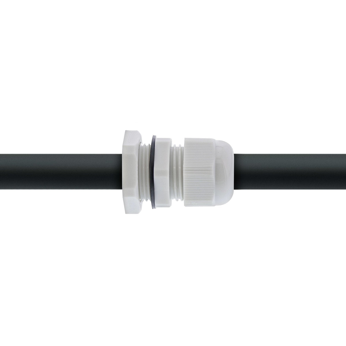 Prensaestopas Inline Nylon Ip68 4 - 8mm Gris 10 Uds.