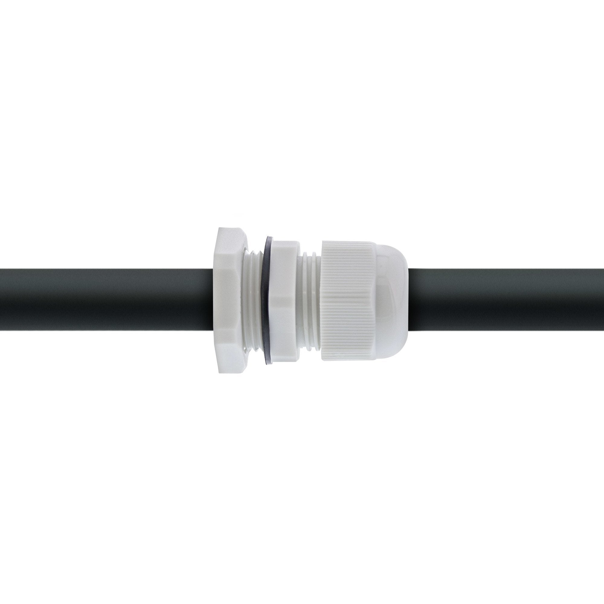 Prensaestopas Inline Nylon Ip68 3.5 - 6mm Gris