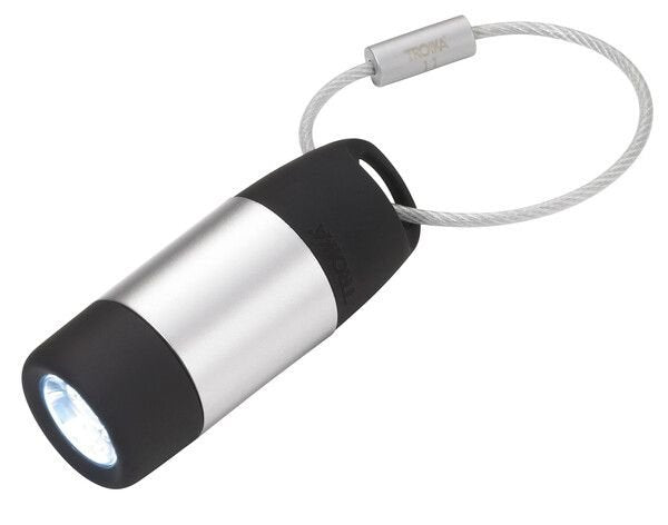 EAN 4024024200280 - TROIKA ECO CHARGE Negro, Gris Linterna de llavero LED imagen 1