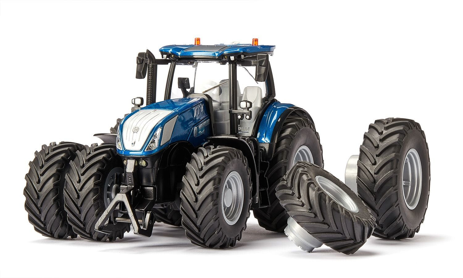 Tractor  Siku Control New Holland T7.315 Con Neumáticos Dobles, Rc 10673800000