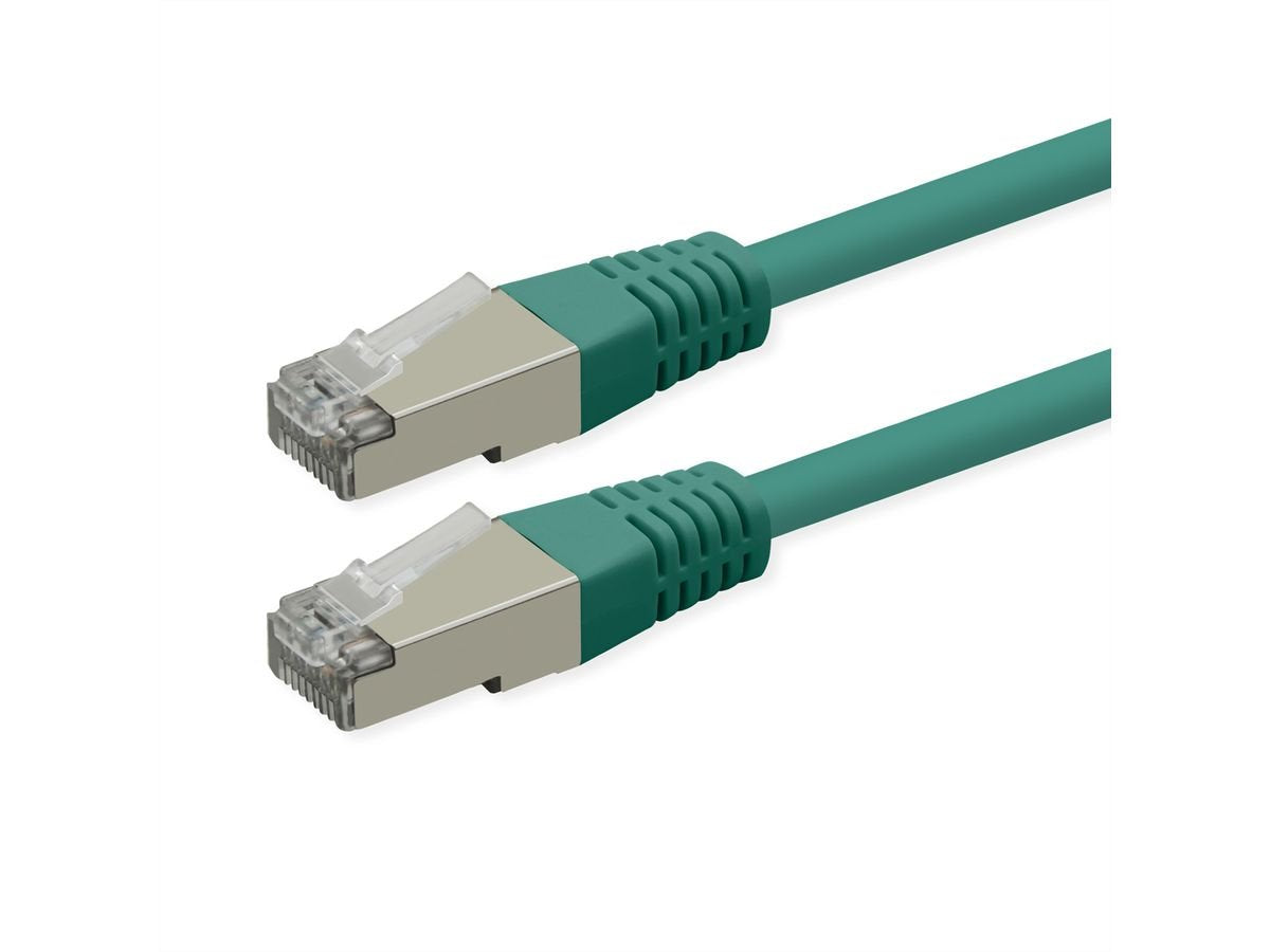 Kab Roline Cable De Red Cat.6 Class E Poe S Ftp Pimf Verde 10m