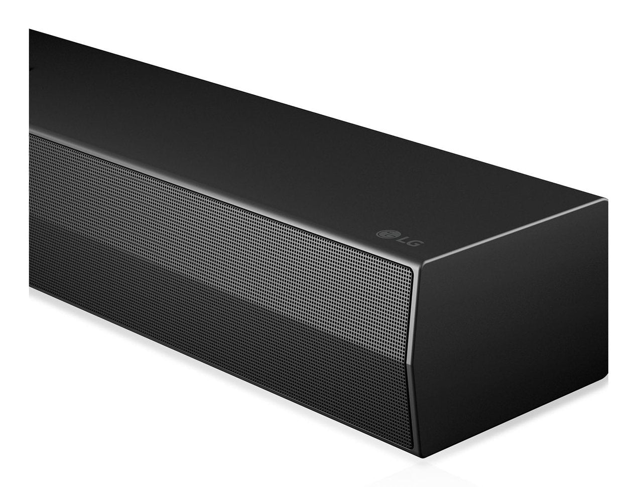 Barra De Sonido Lg S20a Black  Con Doble Subwoofer Integrado Con 50w Y 2.0ch