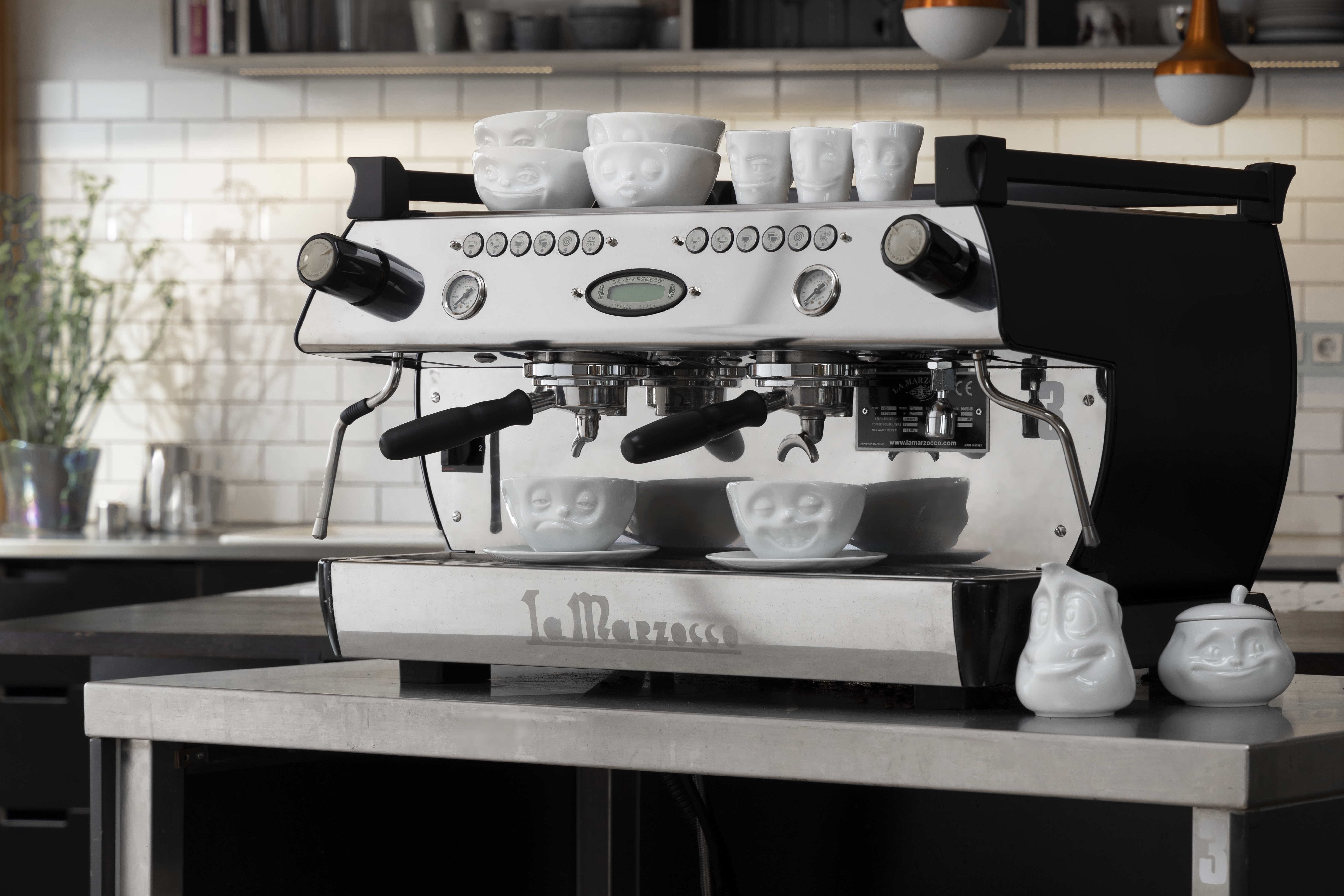 Fiftyeight Kaffeetasse 200ml - Lachend Blanco