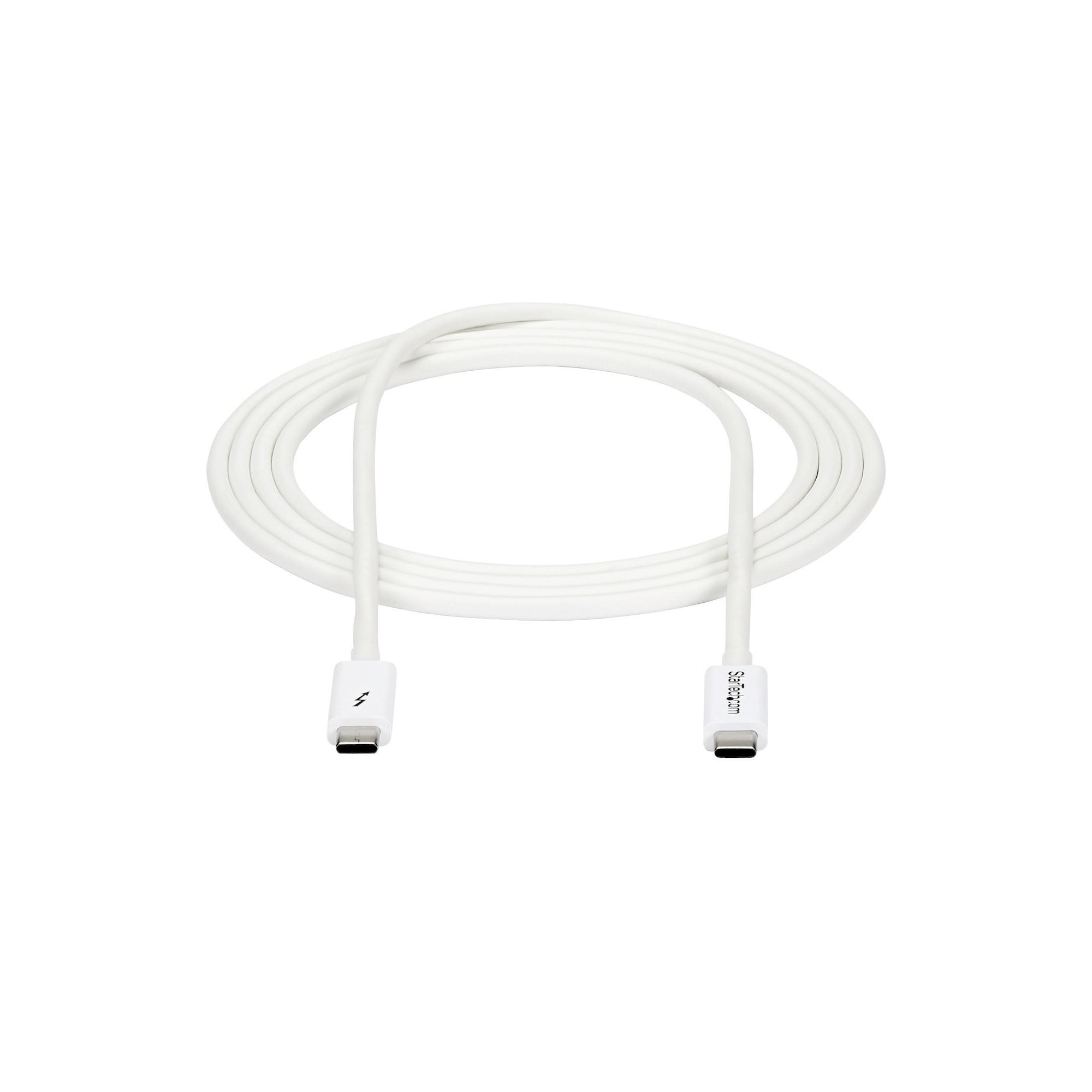 Cable 2m Thunderbolt 3 Usb-C   Cabl Blanco Compatible Displayport