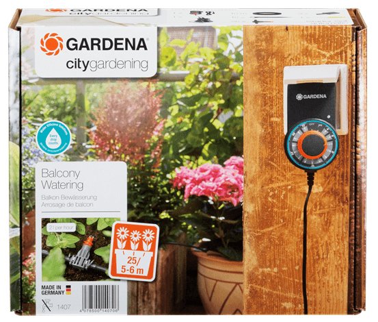 Gardena 1407-20 Riego De Jardineras Totalmente Automático Control De Riego Gris / Negro 43 Piezas