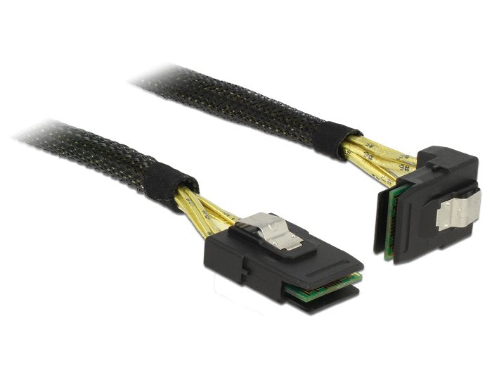 Delock Cable Mini Sas Sff-8087 > Mini Sas Sff-8087 Gewinkelt 0,5 M