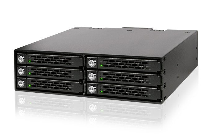 EAN 4713227445153 - Icy Dock MB996SK-6SB panel bahía disco duro Negro imagen 1