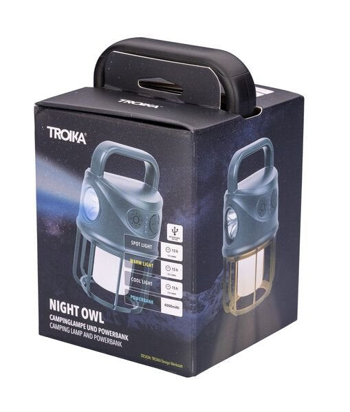 Troika Campinglampe Night Owl
