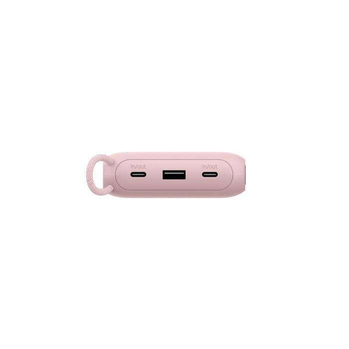 Belkin Powerbank Mit Display 20w 20.000mah Usb-C Pink  Bpb028hqpk