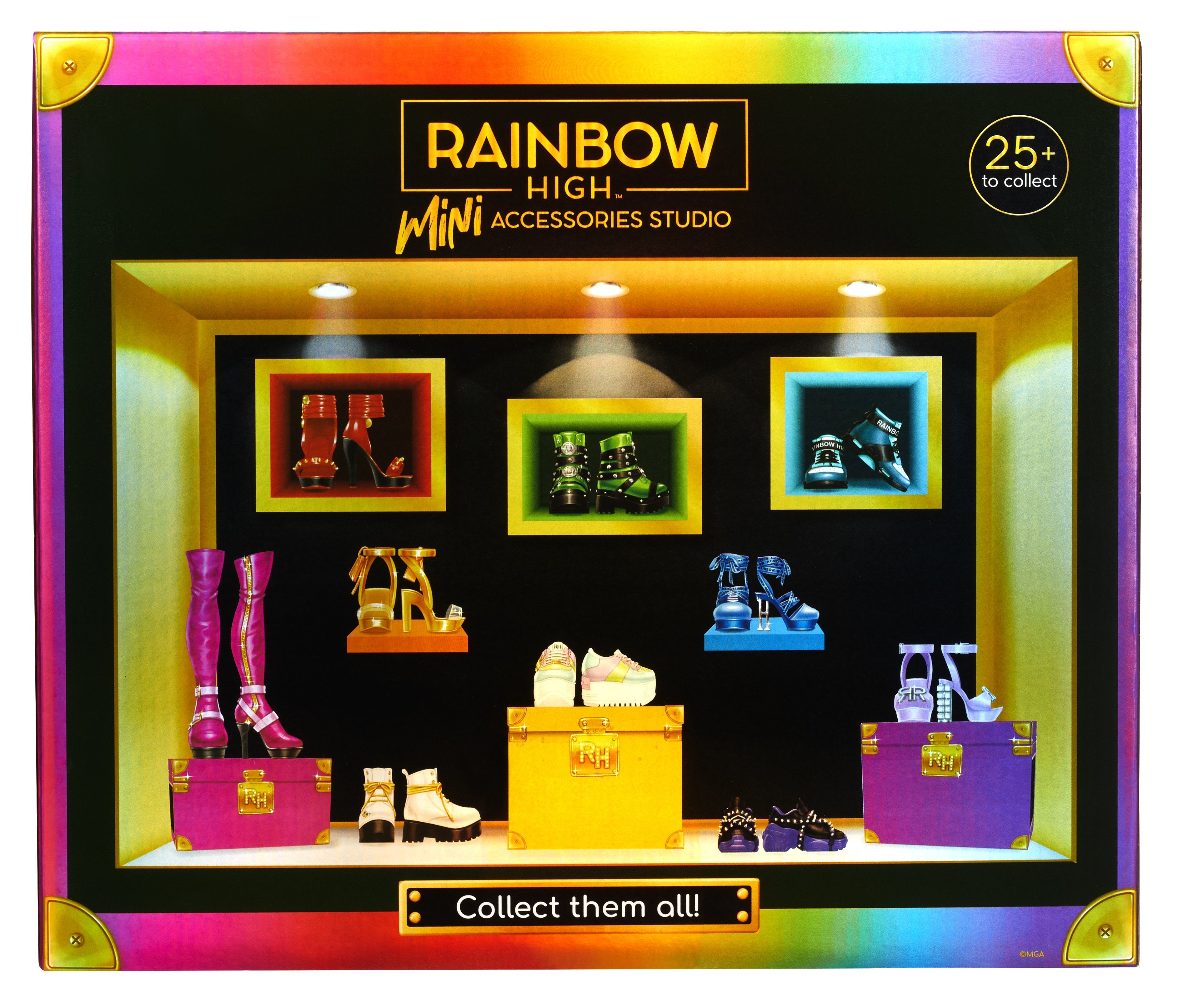 EAN 0035051586074 - Rainbow High Accessories Studio Series 1, S Assortment in PDQ Zapatos de muñeca imagen 26