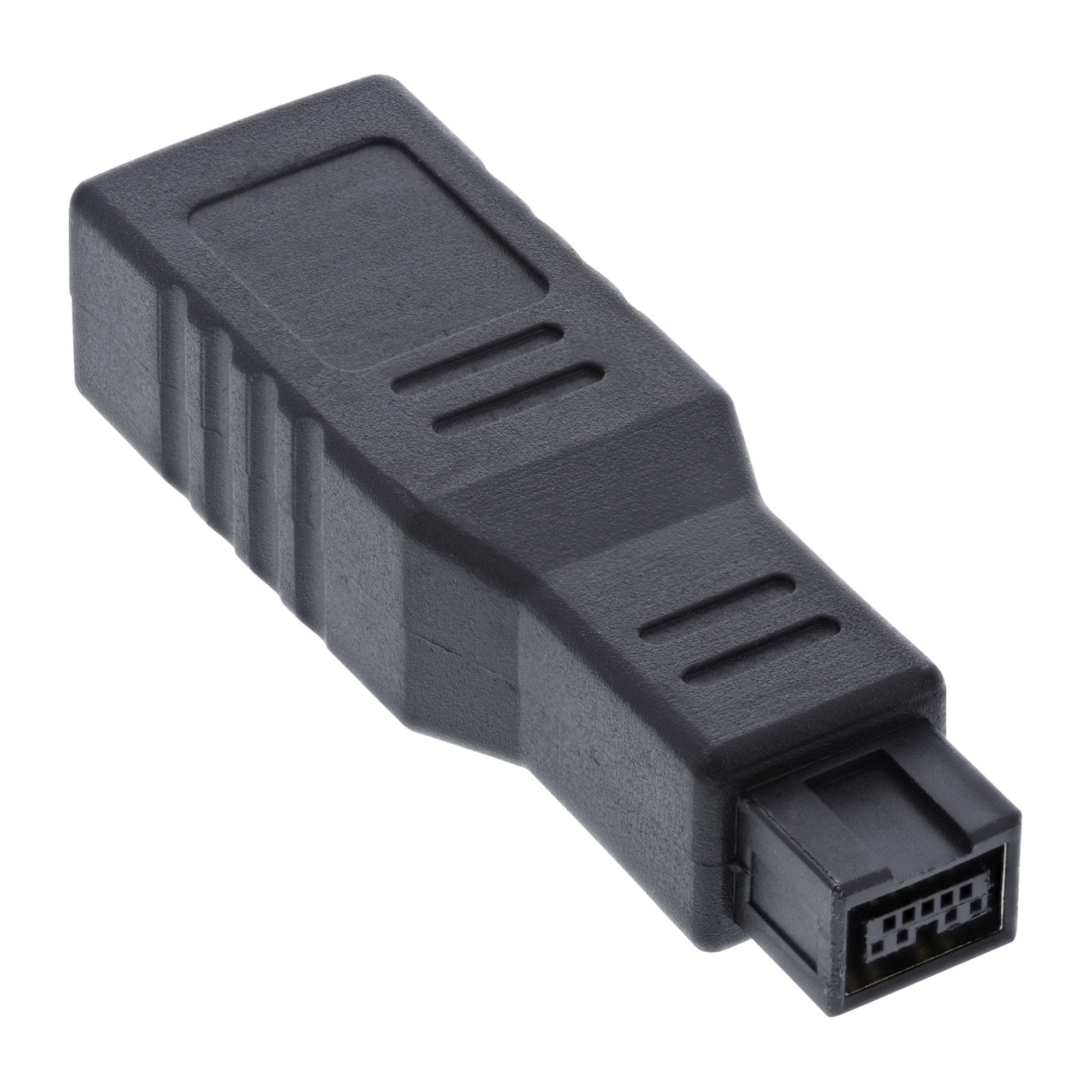Adaptador Inline Firewire 400 / 800 1394b De 6 A 9 Pines Hembra A Macho