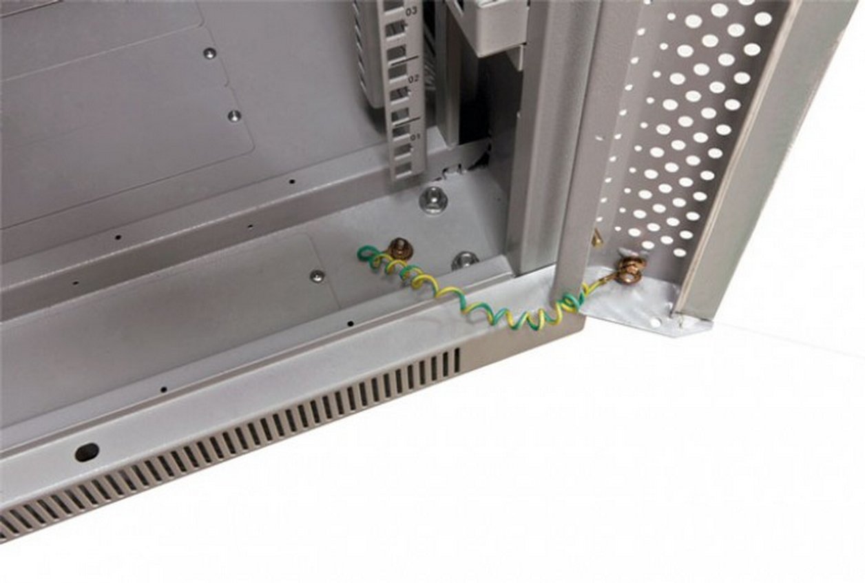 Allnet 19\"Schrank, 42he, B600/T1000mm, Glamür, Lichtgris, Snb-Serie,