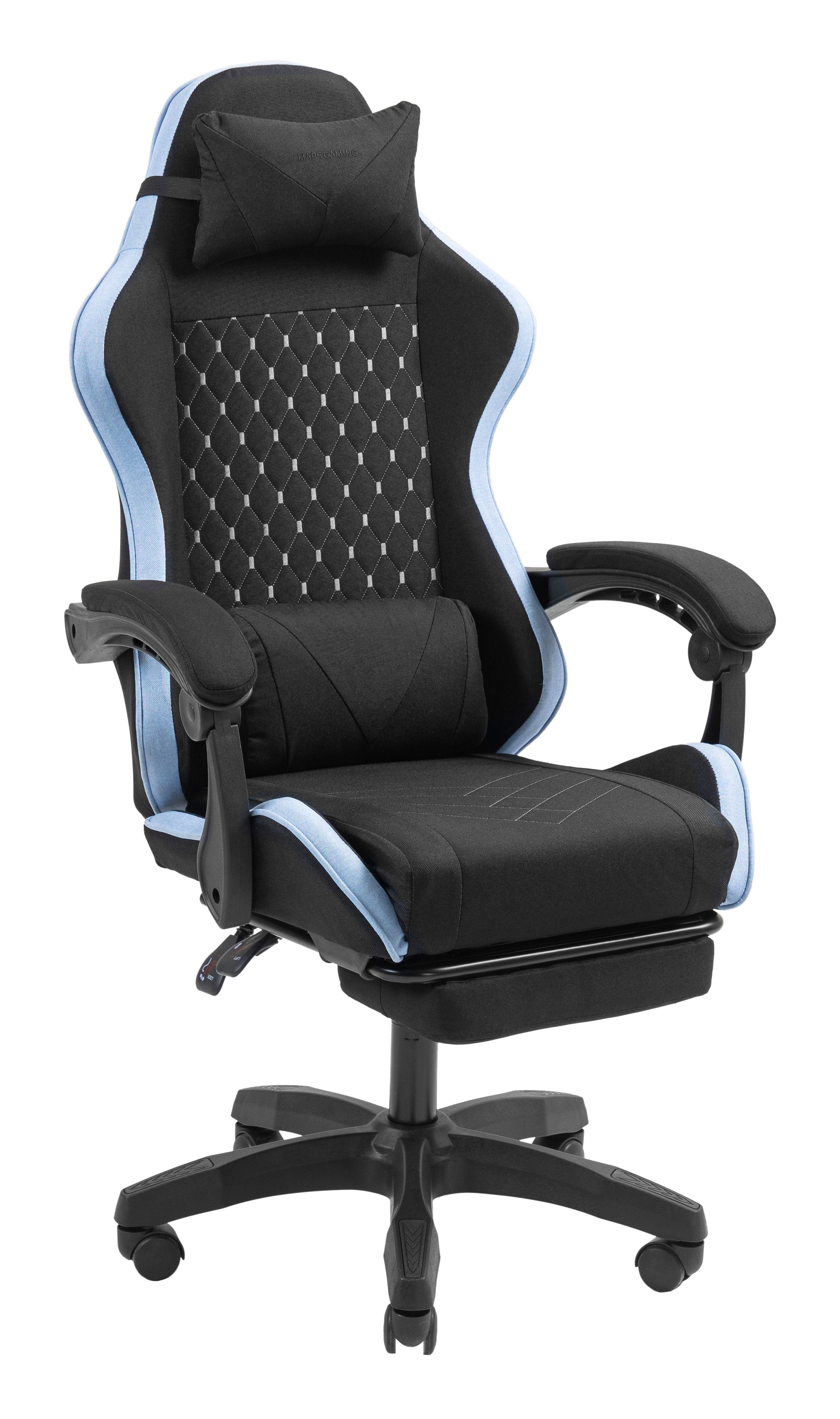 Silla Mgc-X Pro Reposapies Azul Mars Gaming