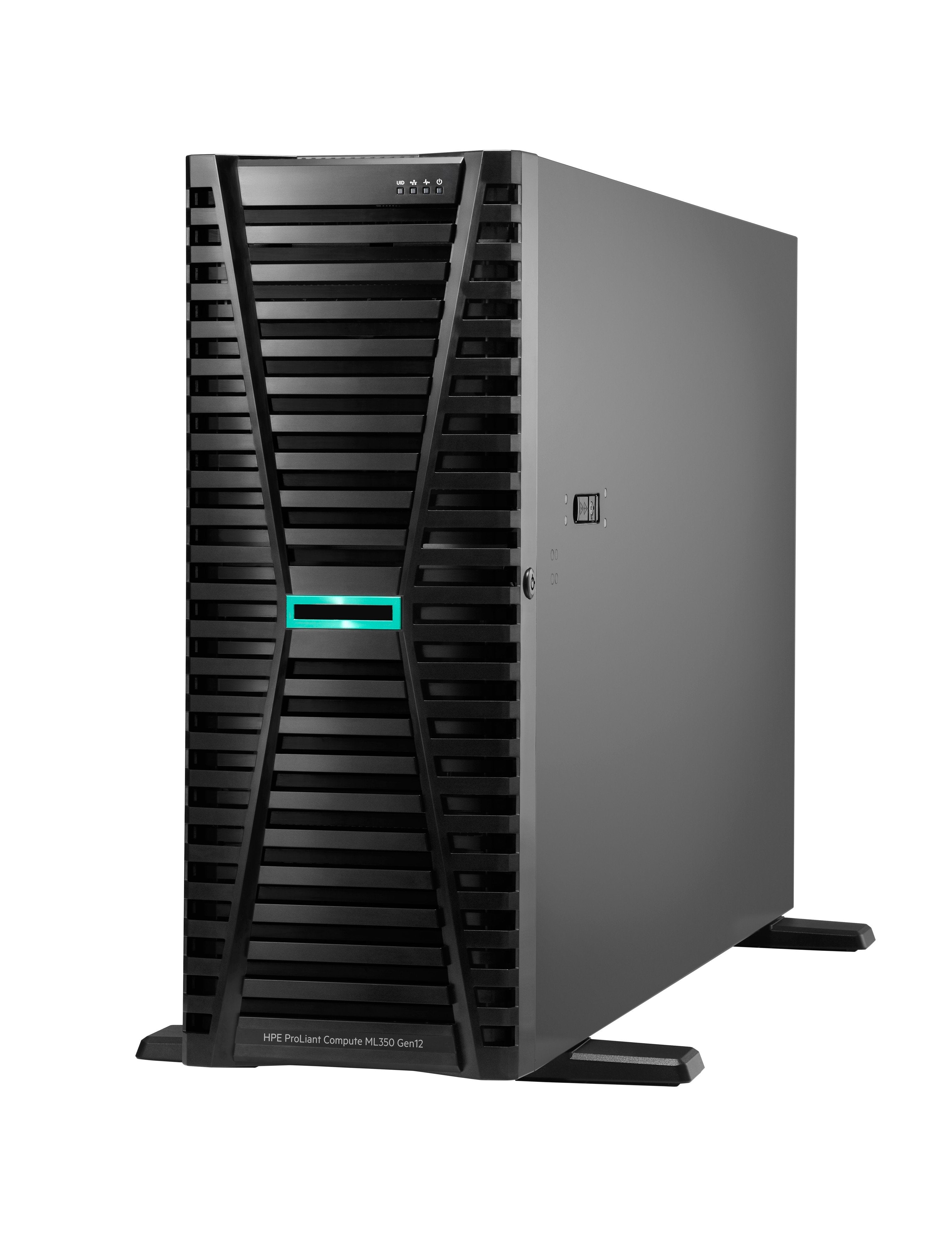 Servidor Hpe Proliant Ml350 Gen12 Intel Xeon 6505p 32gb Ram 2x 4tb