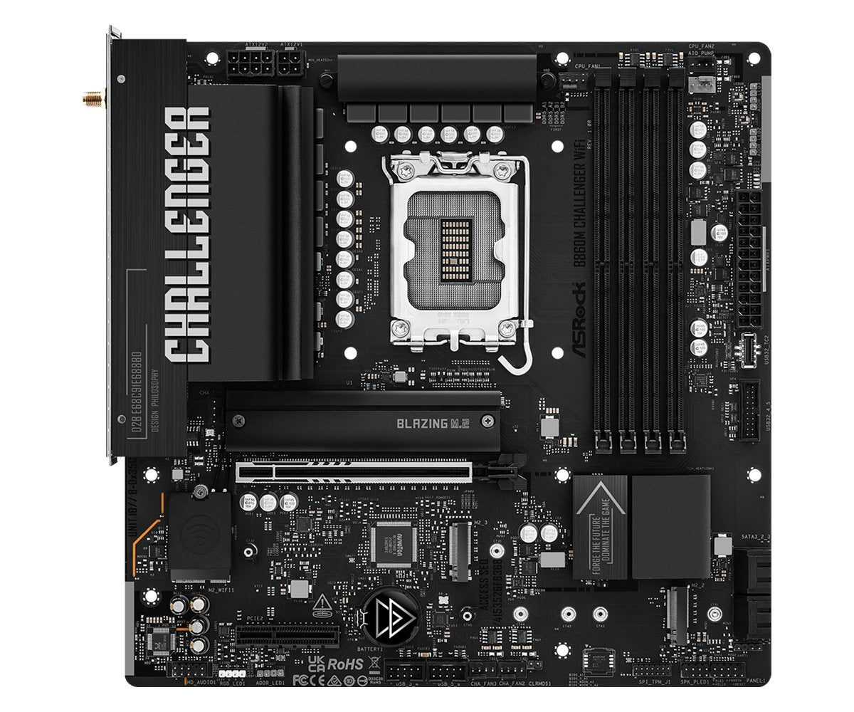 Asrock B860m Challenger Wifi Ddr5 Intel S1851 Retail