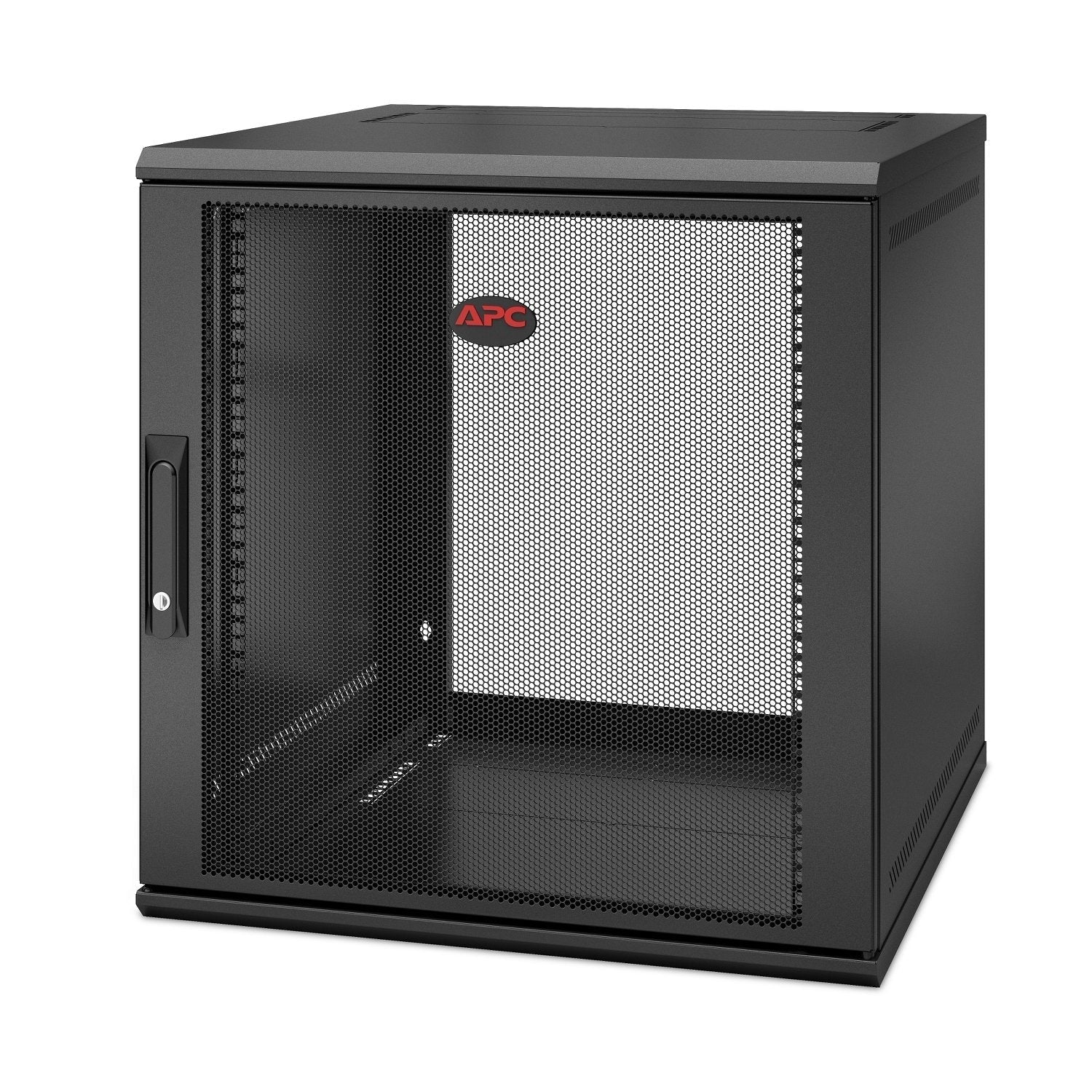Apc Netshelter Wx 12u Single Hinged Wall-Mount Enclosure 600mm Deep Bastidor De Pared Negro