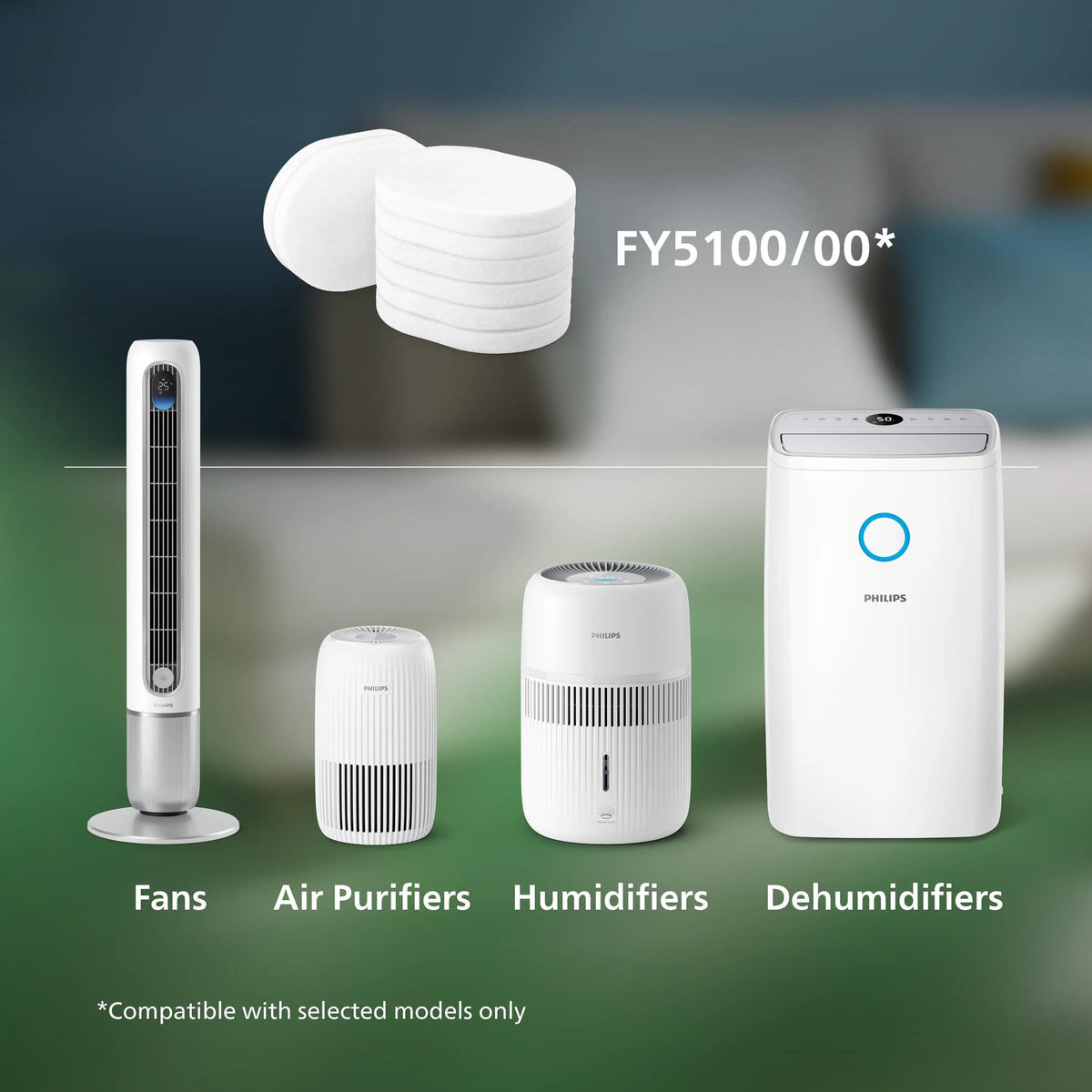 Humidifier Acc Aroma Pads/Nanocloud Fy5100/00 Philips