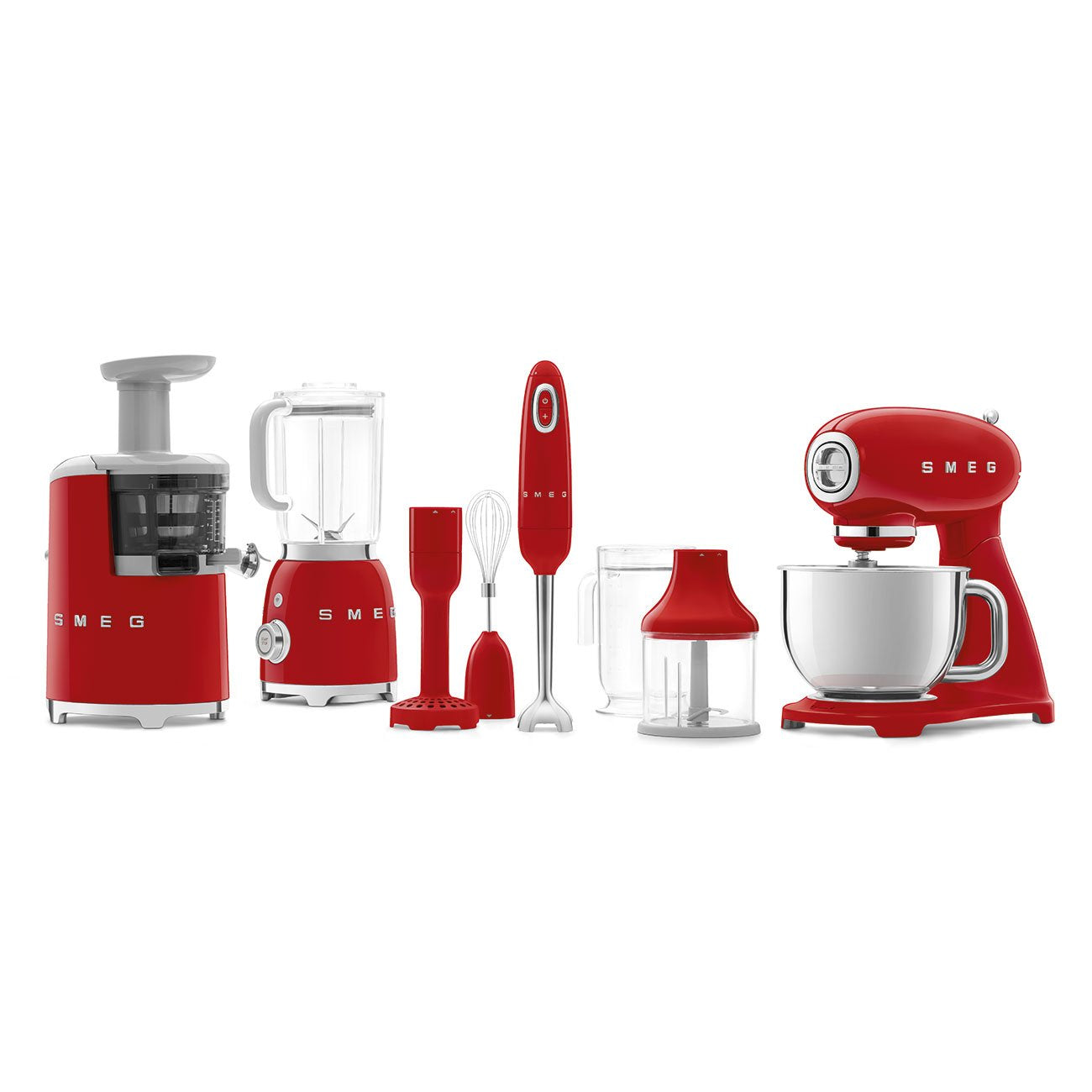 EAN 8017709269203 - Smeg SMF03RDEU batidora Batidora de varillas 800 W Rojo imagen 9