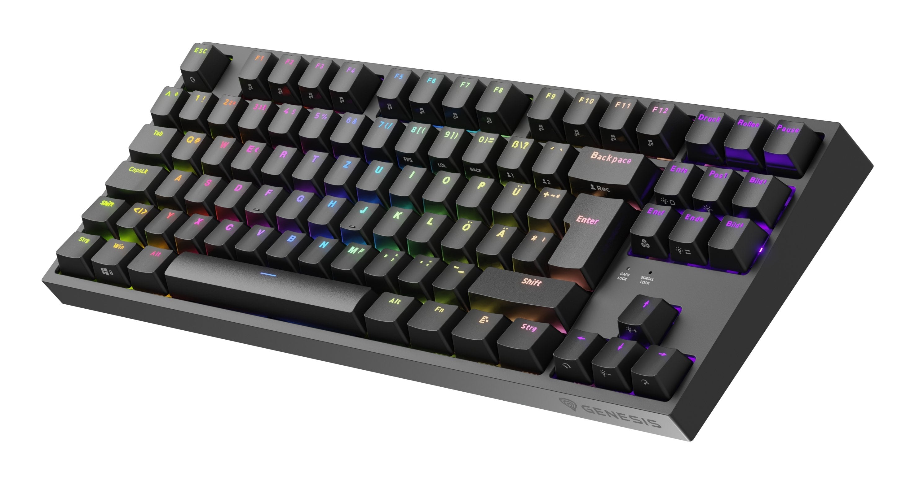 Genesis Gaming Tastatur Thor 404 Tkl Kaihl Cablegeb. (De)