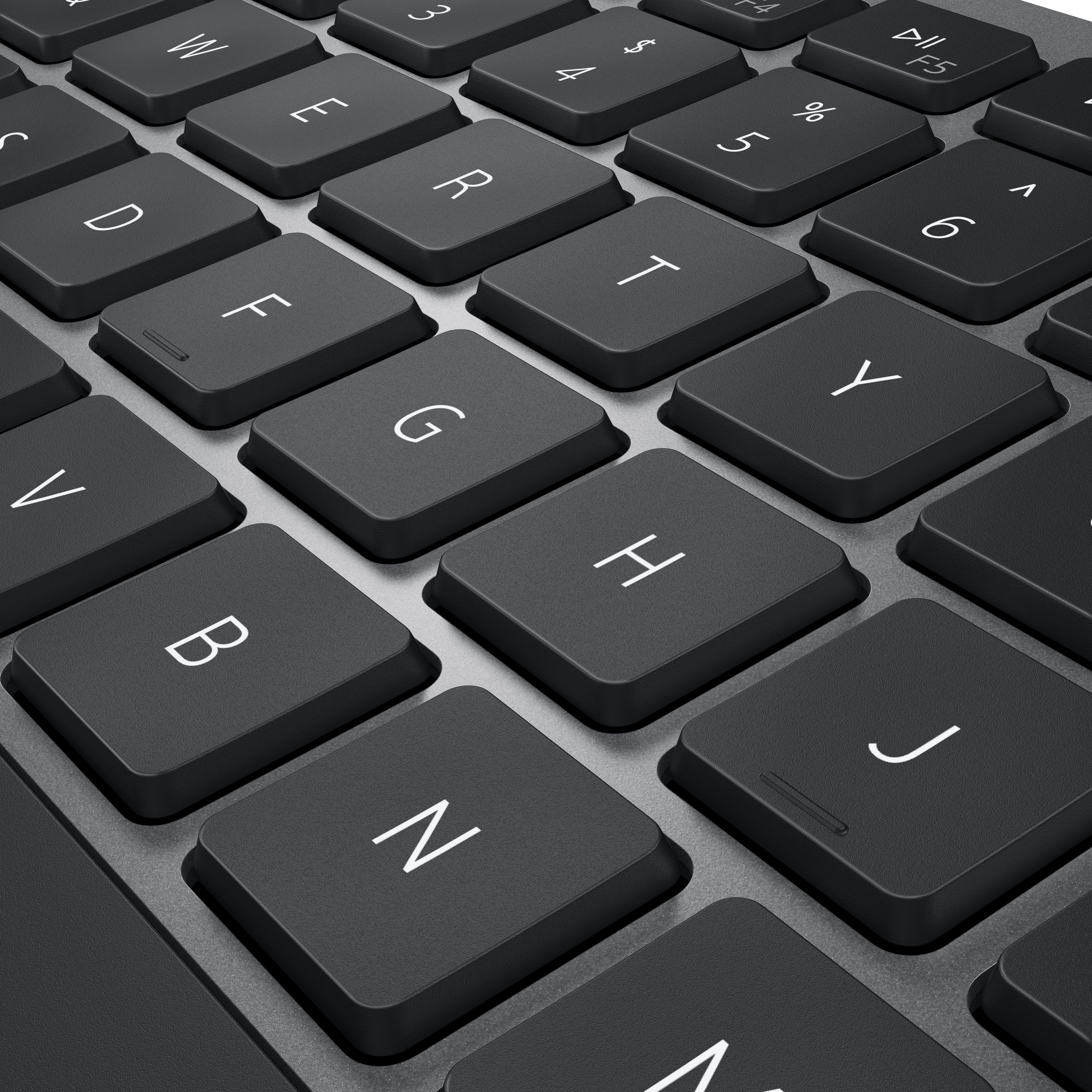 Dell Km7120w Teclado (Ingles) Rf Wireless + Bluetooth Qwerty Us International Grey, Titanium