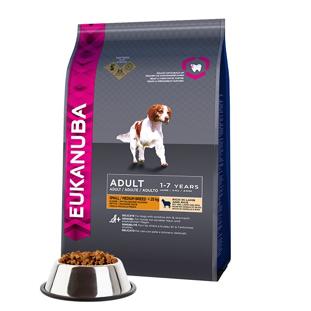 EAN 8710255121215 - Eukanuba ADULT 12 kg Adulto Cordero imagen 1