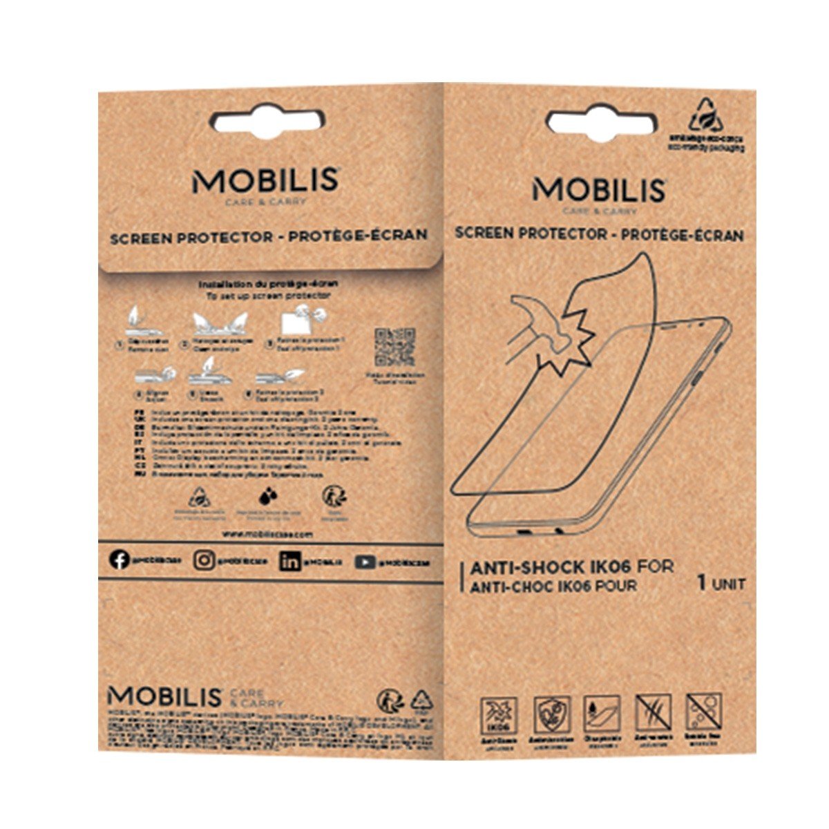 EAN 3700992535197 - Mobilis 036348 protector de pantalla o trasero para teléfono móvil Protector de pantalla anti-reflejante  imagen 2