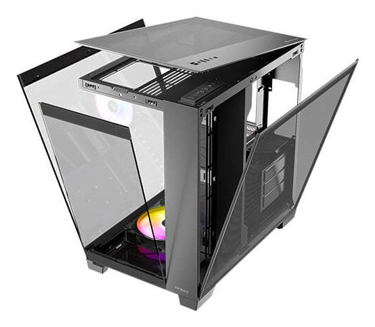 Caja Pc Antec C8 Argb E-Atx Negro 2xvent 160 Mm 1x140mm 2xusb Sn Fuente