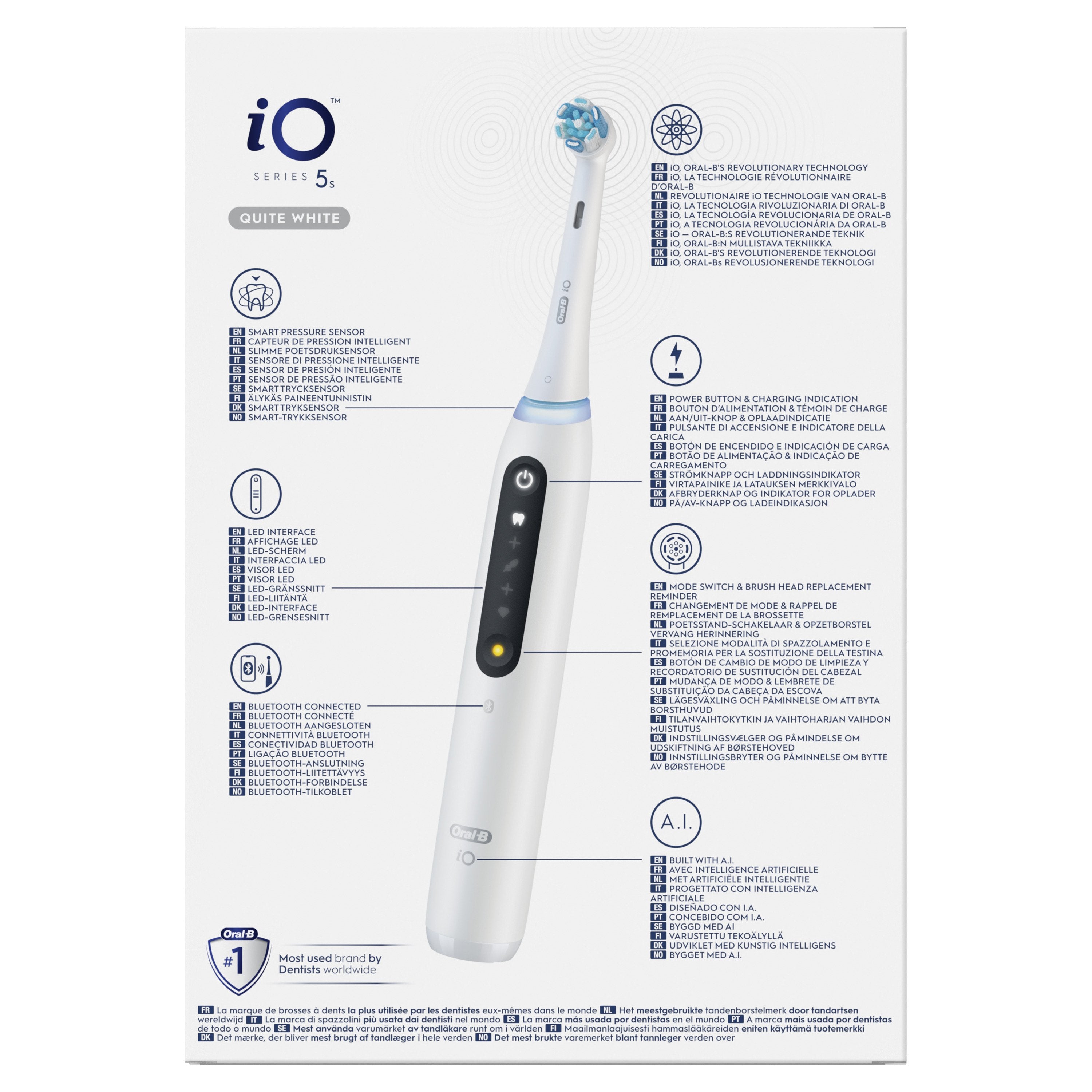 Cepillo Dental Oral-B Io Serie 5s Blanco
