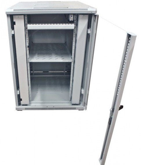 Allnet 19\"Schrank, 42he, B800/T 800mm, Glamür, Lichtgris, Snb-Serie,