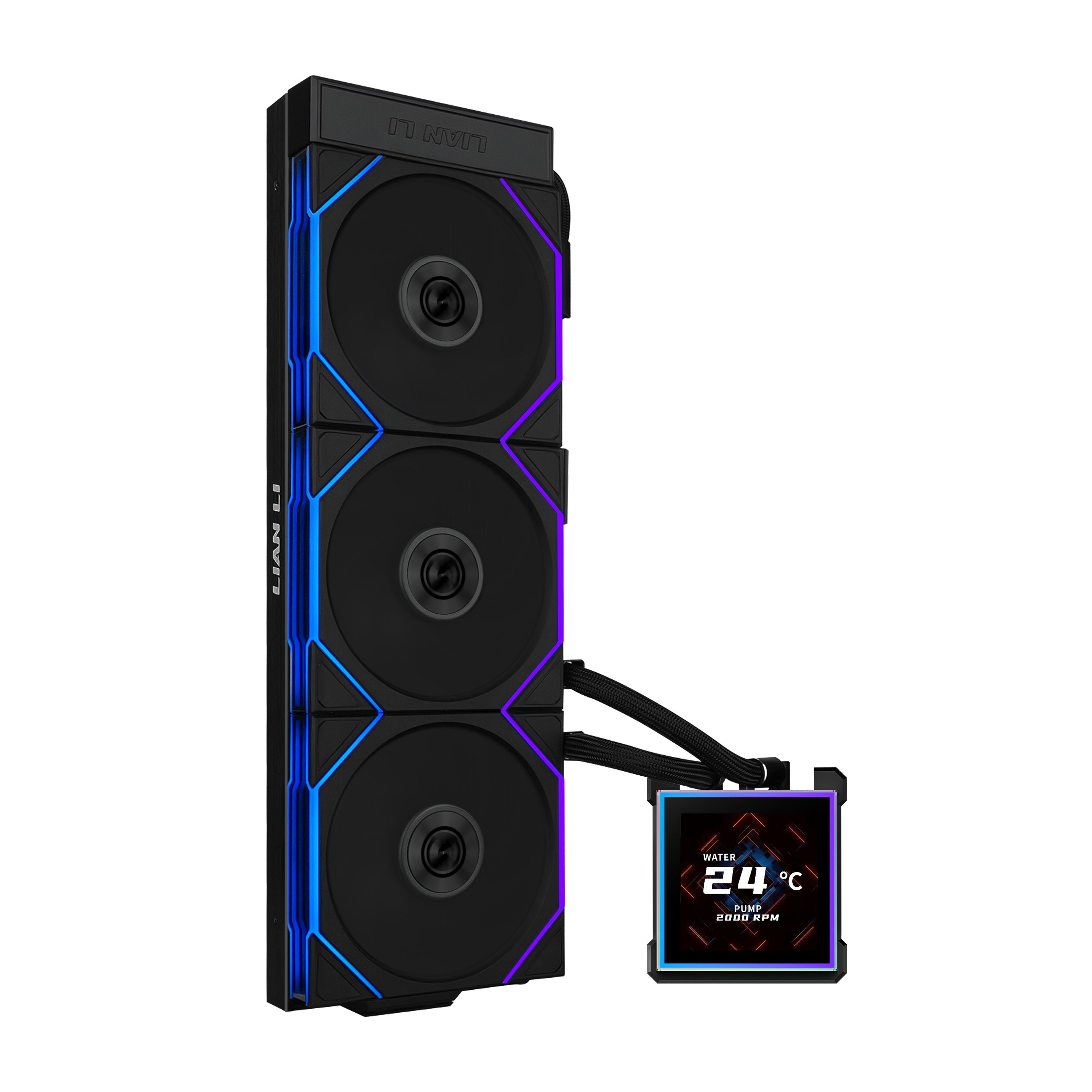 Refrigeracion Liquida Cpu  Lianli Hydroshift Ii Lcd-S 360tl B