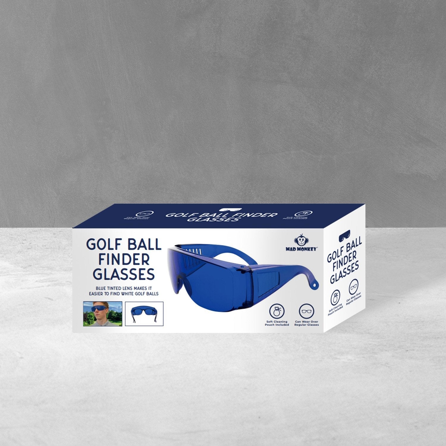 EAN 4260513722301 - Mad Monkey 2000076 gafa deportiva Gafas de sol para golf Niño Al aire o sin montura Azul imagen 5