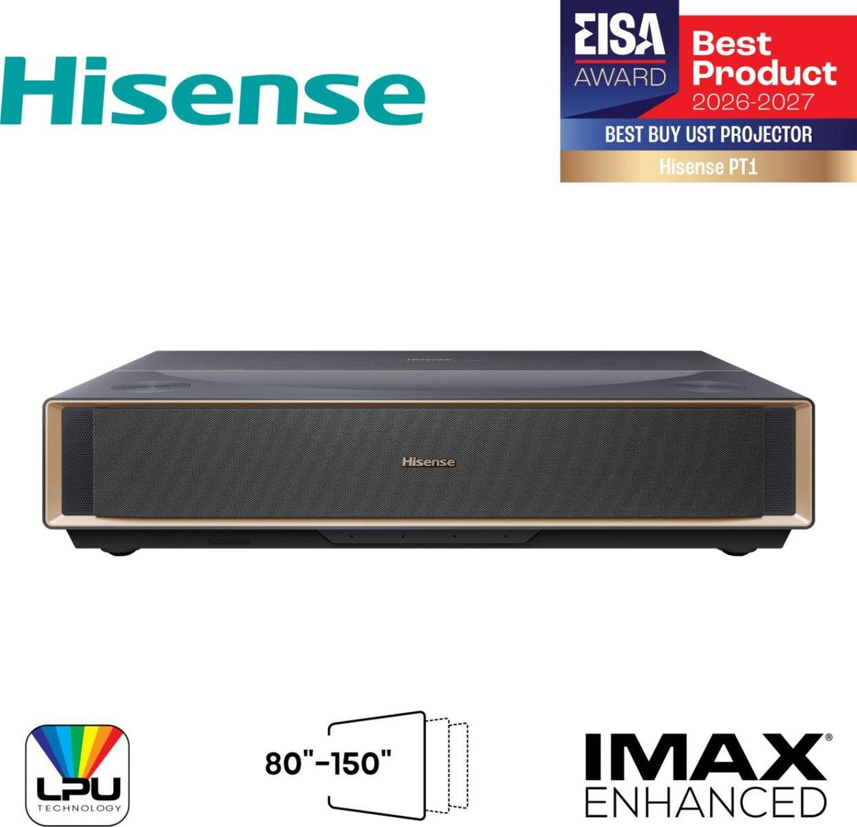 EAN 6942351423012 - Hisense PT1 Proyector de alcance ultracorto UHD 4K (3840x2160) 3D Negro imagen 1