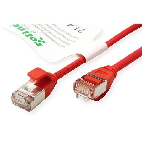 Roline Verde U Ftp Cable De Red Cat.6a (Class Ea), Lsoh, Slim, Rot, 5 M