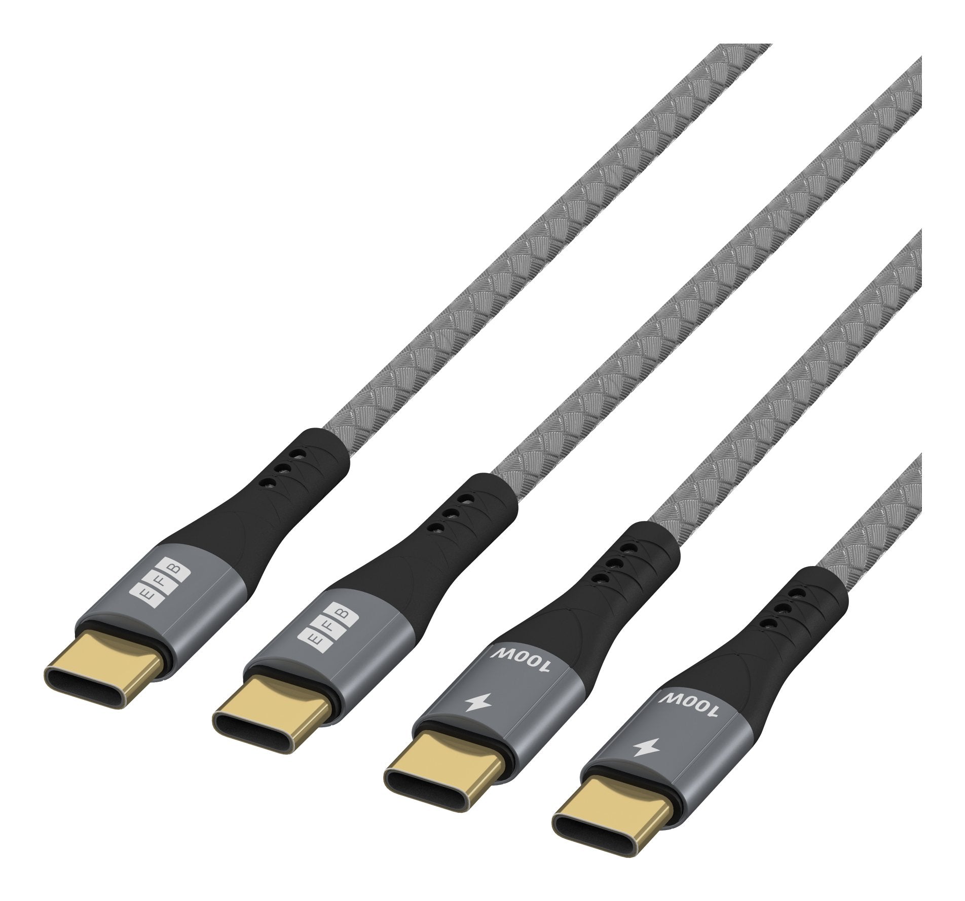 EAN 4049759325145 - EFB Elektronik USB-CC-00005 cable USB USB 2.0 1 m USB C Negro, Gris imagen 4