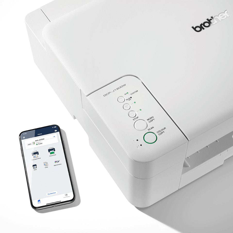 Multifunción Brother Dcp-J1200w Wifi Blanca