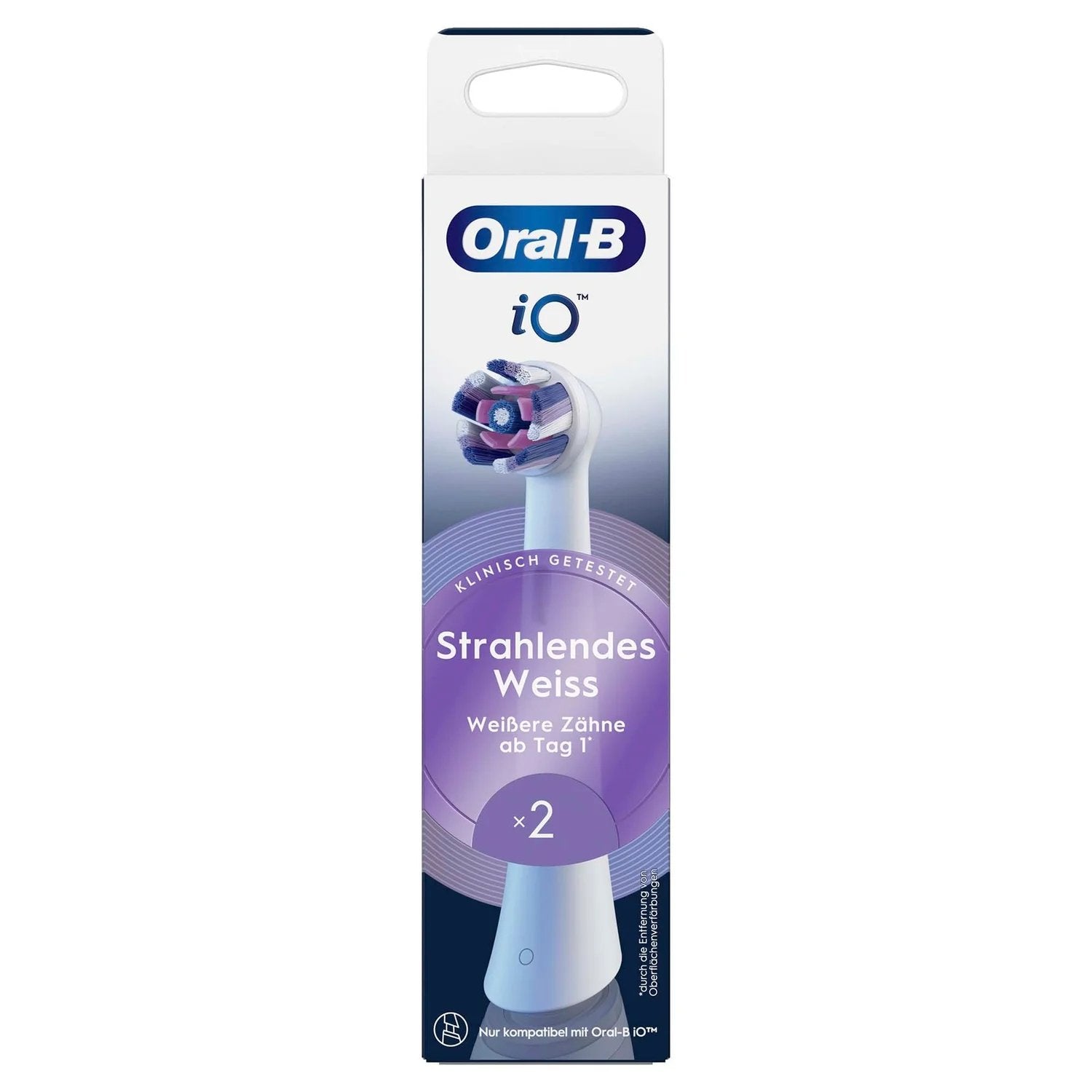 Oral-B Io Aufsteckbürsten Radiant White 2er