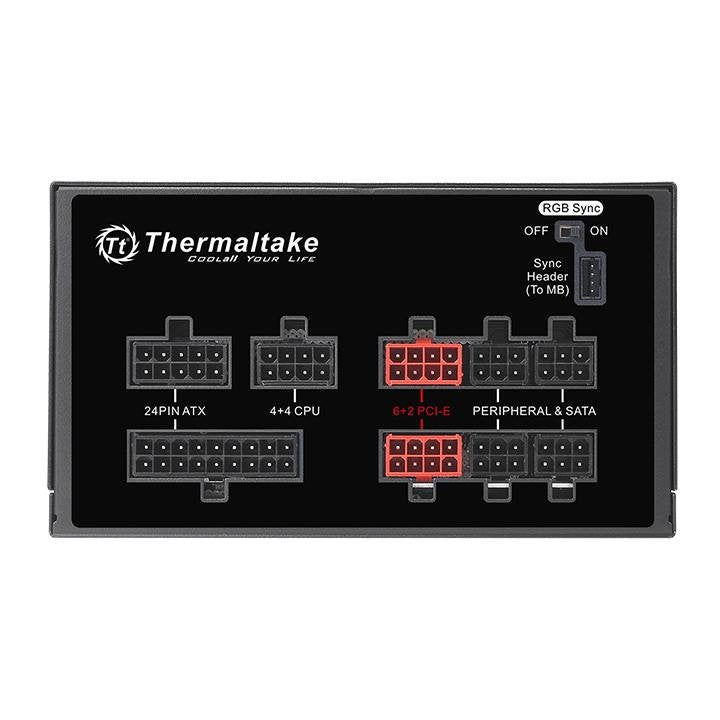 EAN 4711246872530 - Thermaltake Toughpower Grand RGB 750W Gold (RGB Sync Edition) unidad de fuente de alimentación 24-pin ATX imagen 6