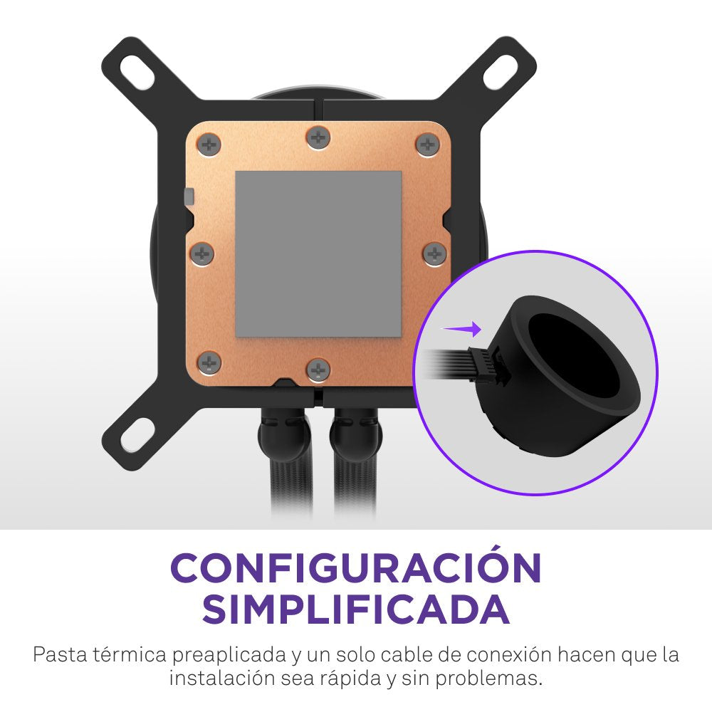 EAN 5056547205236 - NZXT Kraken Plus RGB 240 Procesador Sistema de refrigeración líquida todo en uno 12 cm Negro imagen 7