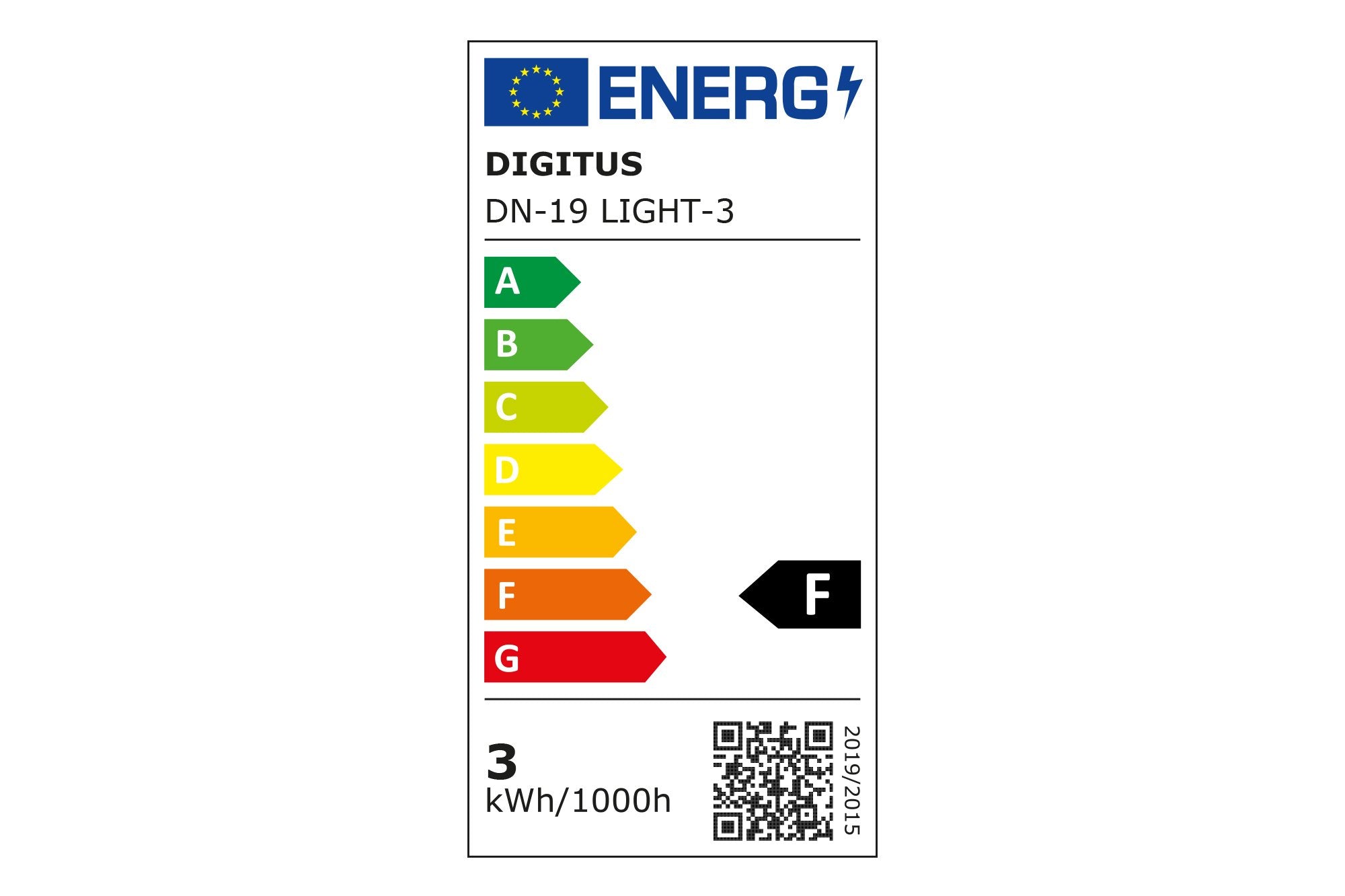 EAN 4016032361053 - Digitus DN-19 LIGHT-3 lámpara LED 6000 K 3 W F imagen 5