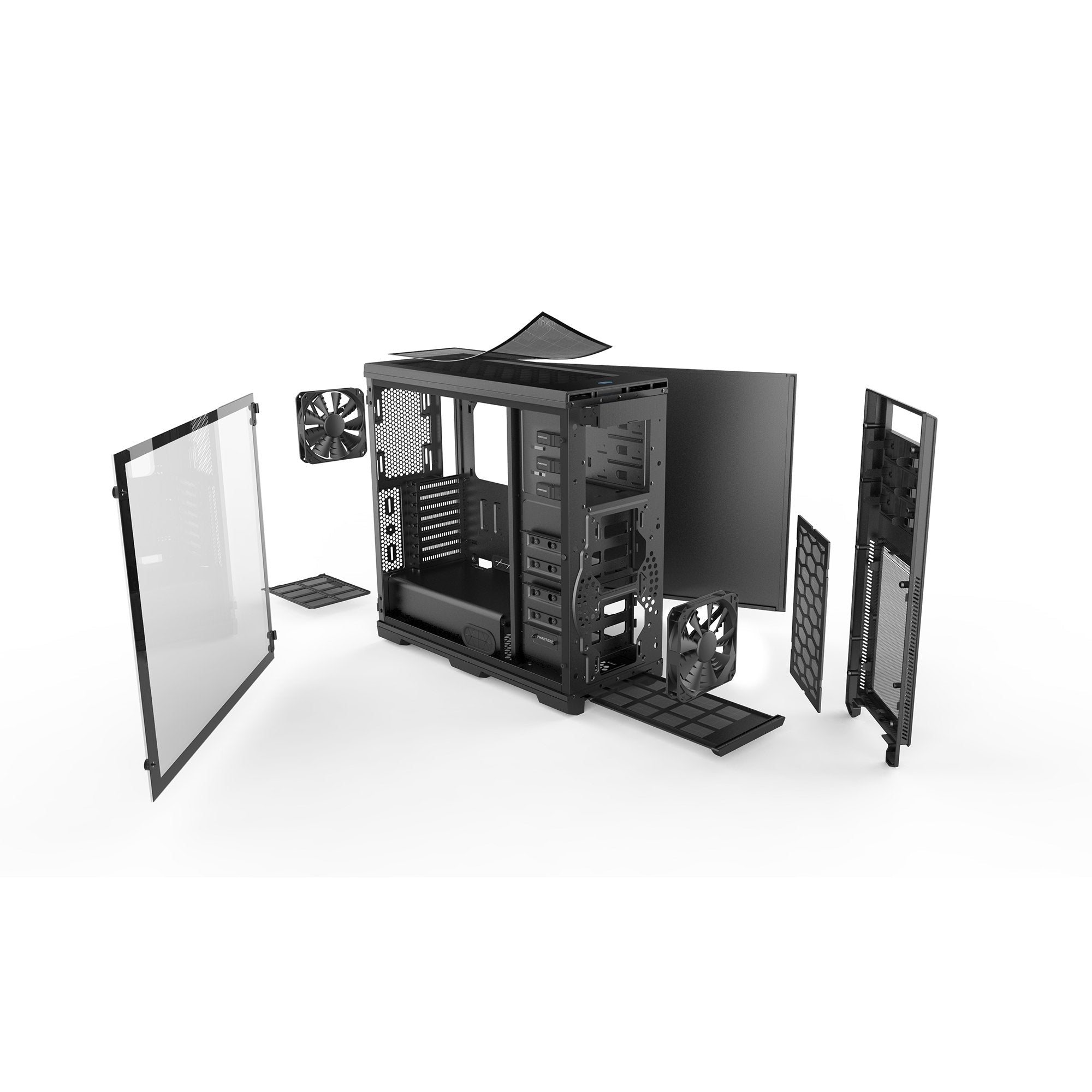 Caja Pc Phanteks Enthoo Pro Tempered Glass Full Tower Negro