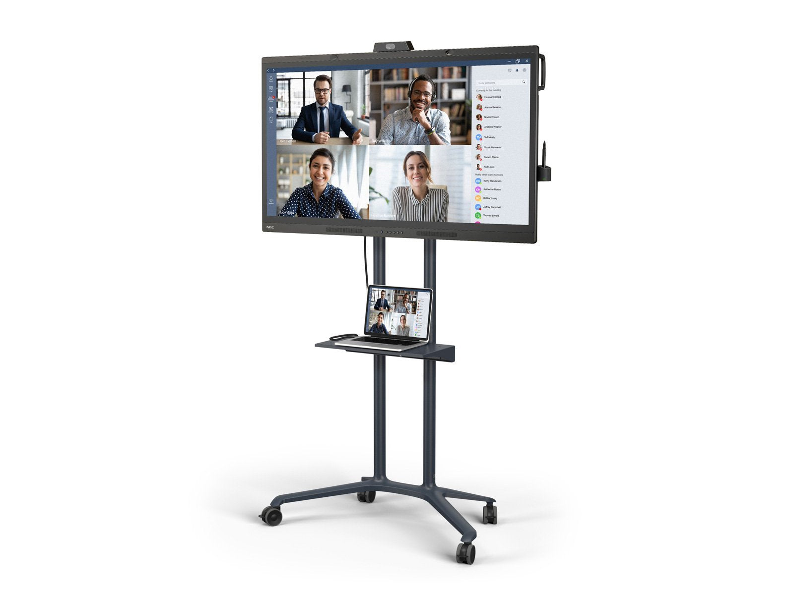 Nec Multisync Wd551 Panel Plano Interactivo 139,7 Cm (55") Ips 400 Cd / M² 4k Ultra Hd Pantalla Táctil 16/7