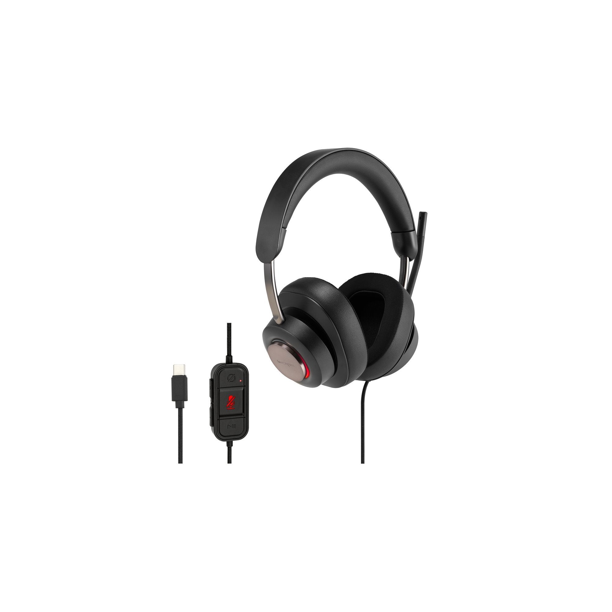 EAN 0085896834519 - Kensington H2000 Alámbrico Diadema Oficina/Centro de llamadas USB Tipo C Negro imagen 1