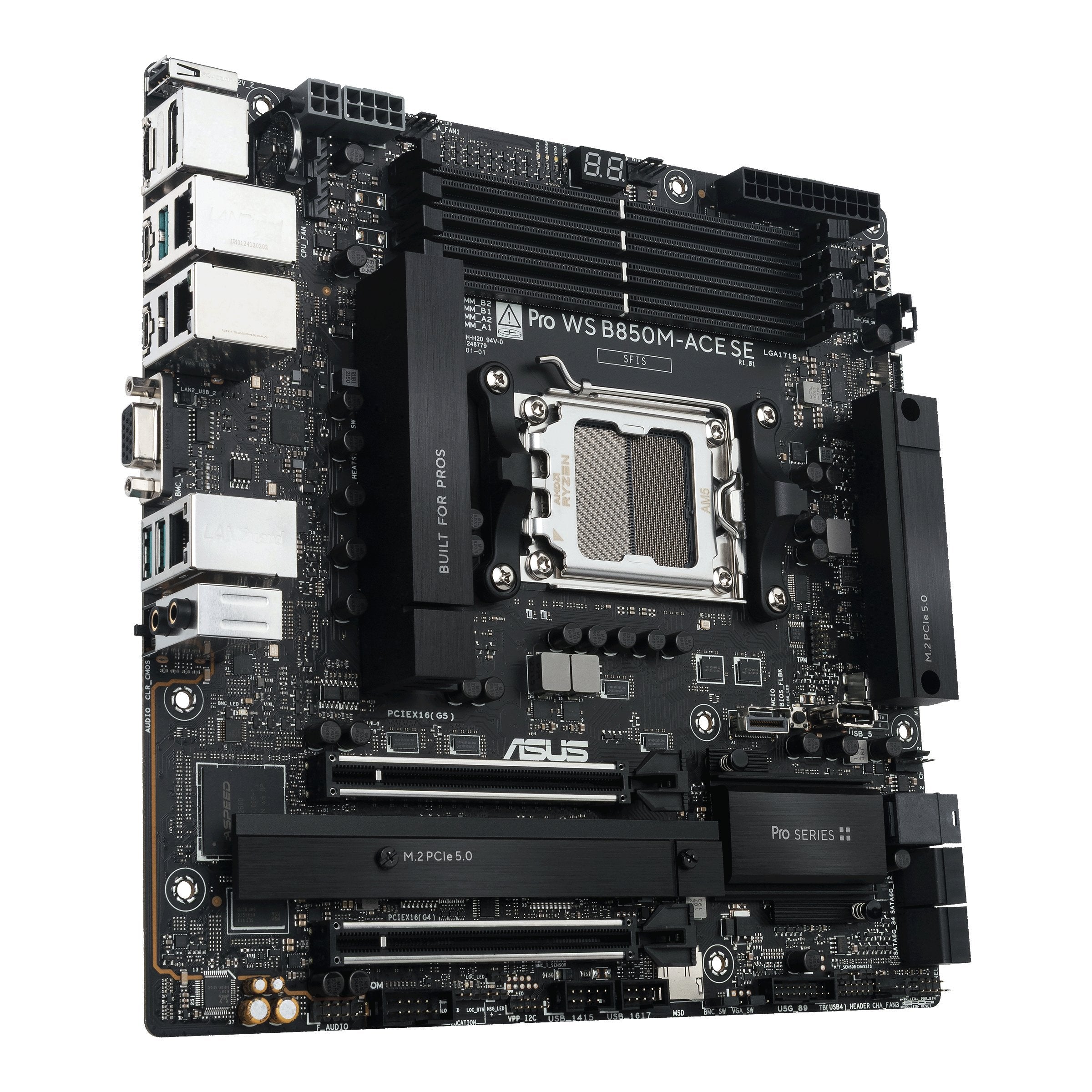 EAN 4711636258753 - ASUS PRO WS B850M-ACE SE AMD B850 Zócalo AM5 micro ATX imagen 3