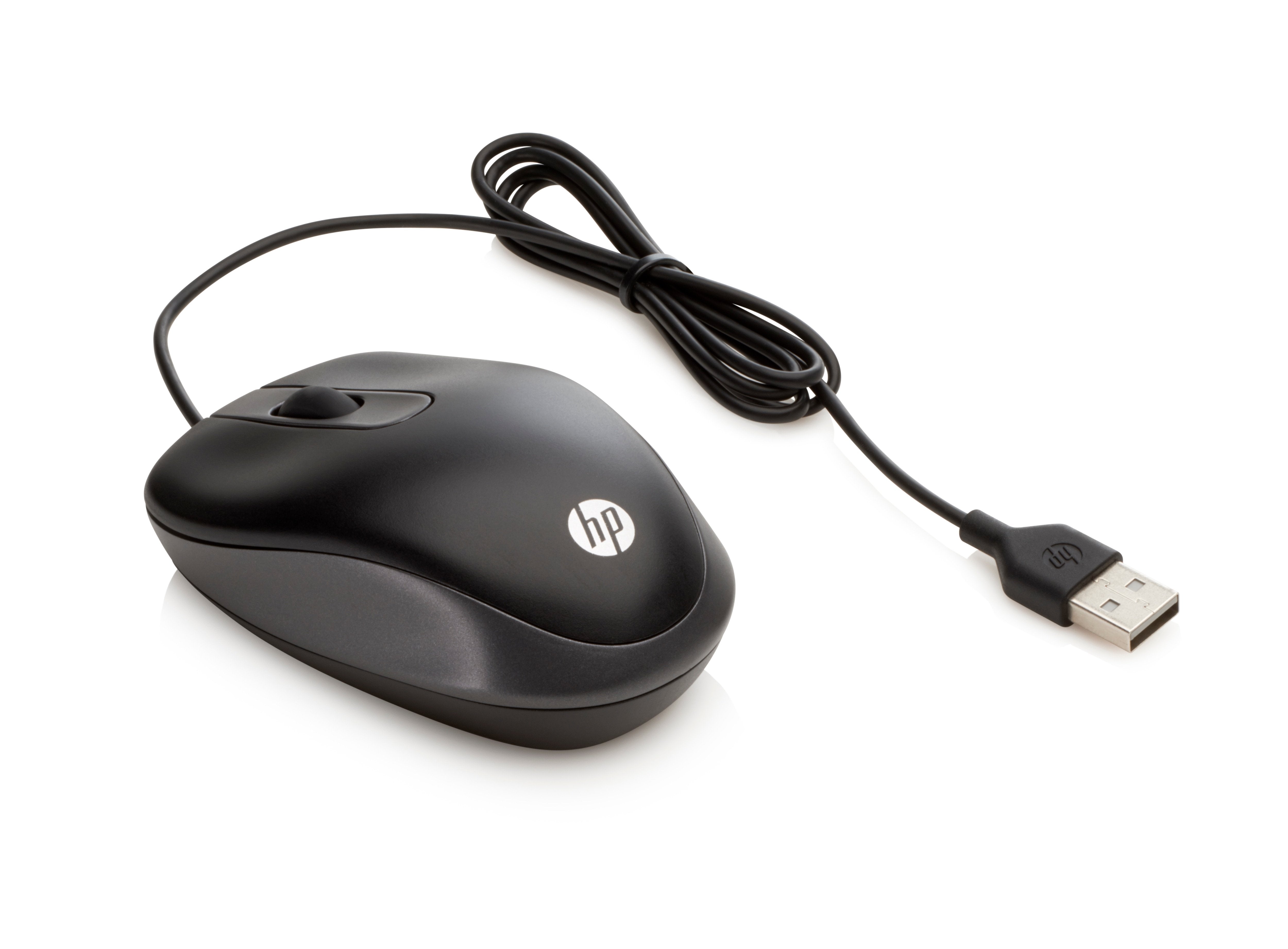 Hp Raton Optico Usb Ambidextro Usb 1000 Dpi Negro G1k28aa