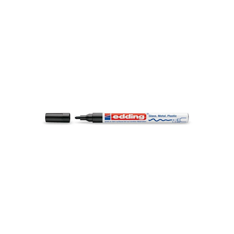Edding 751 Paint Marker Negro Negro (4-751001) (4751001)