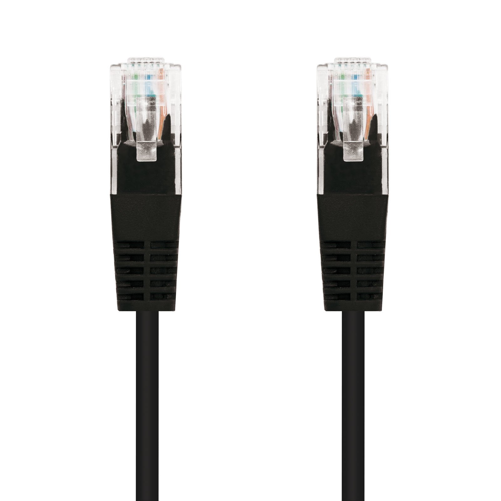 EAN 8433281003484 - Nanocable 10.20.0100-BK cable de red 0,5 m Cat5e U/UTP (UTP) imagen 2